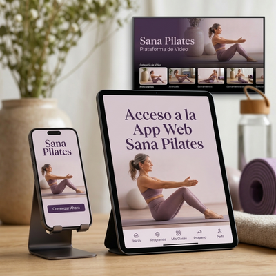 Acceso a la App Web Sana Pilates