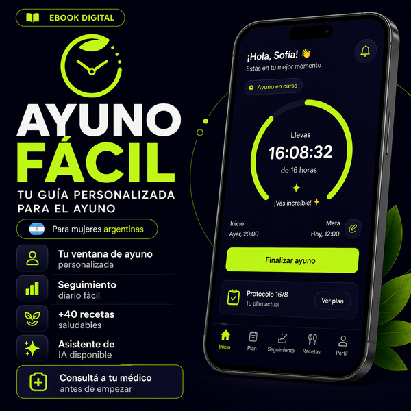 Ayuno Fácil: Plan personalizado + App + Regalos