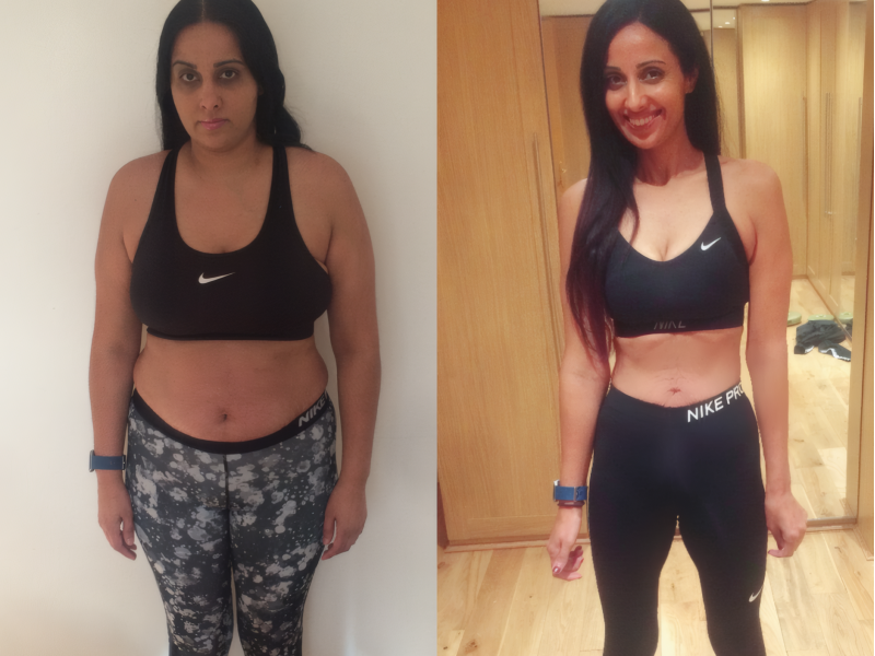 Antes y después